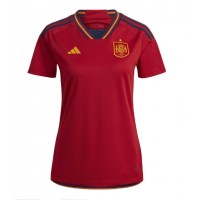 Dámy Fotbalový dres Španělsko MS 2022 Domácí Krátký Rukáv